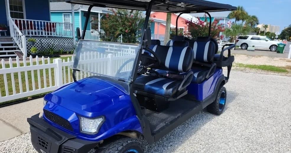 Golf Cart Rentals for Scenic Rides in Panama City Beach