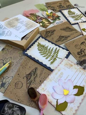 Kanouse Cards: Inked Impressions — Gretna Paper-Crafting Workshop for Beginners
