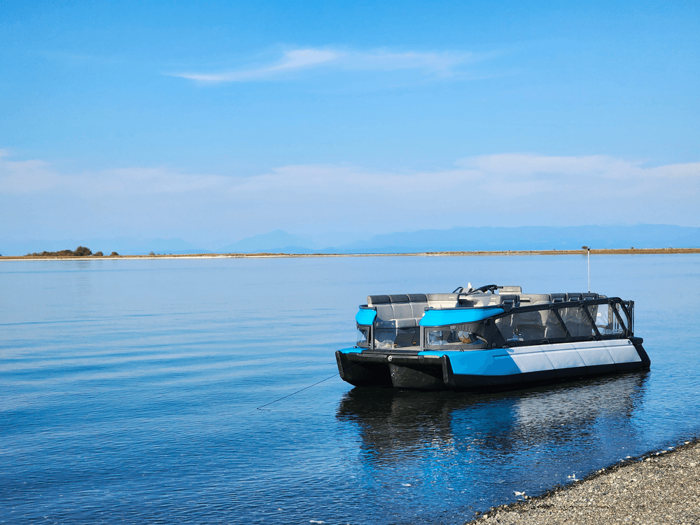 Experience Freedom and Fun: Full Day Pontoon Rental on Comox Lake, British Columbia