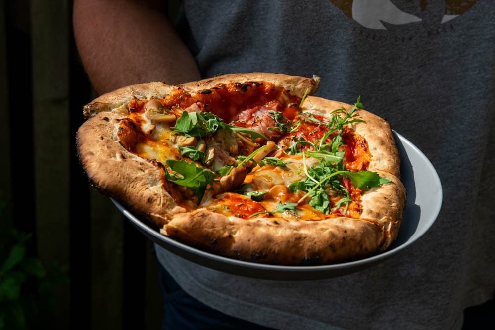 Outdoor Pizza Adventure at Siegurd in Secluded Forest