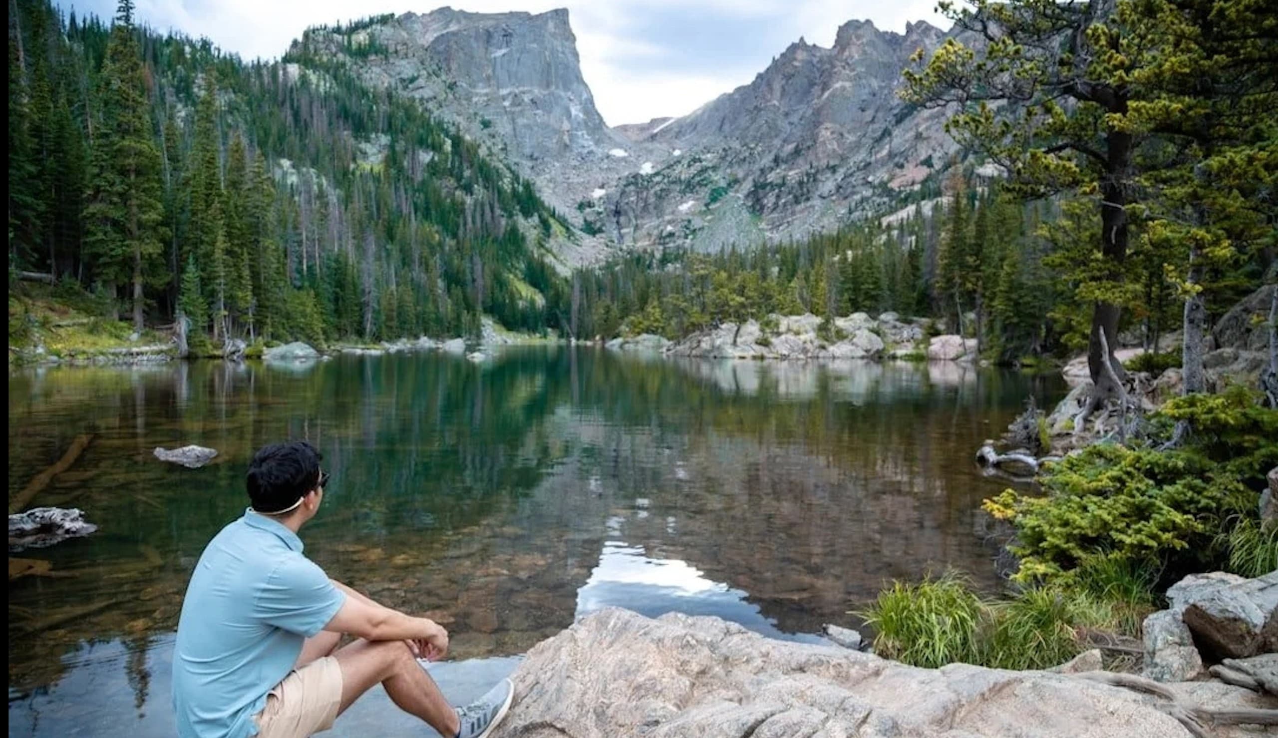 Alpine Lakes Guided Hike: Dream, Emerald & Lake Haiyaha at Bear Lake, Rocky Mountain NP photo 2