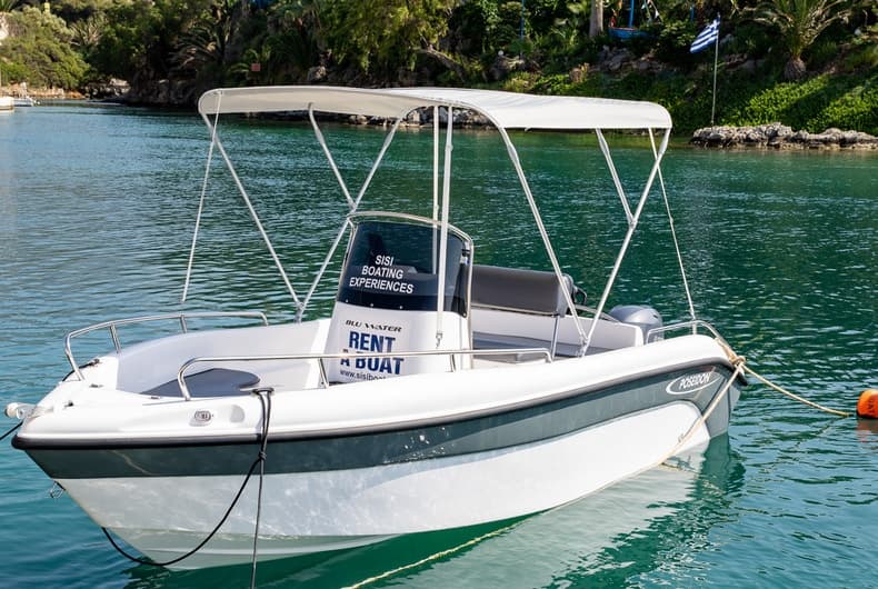 Open Blue Water 170: Sisi Boat Charter for Snorkeling, Fishing & Coastal Caves
