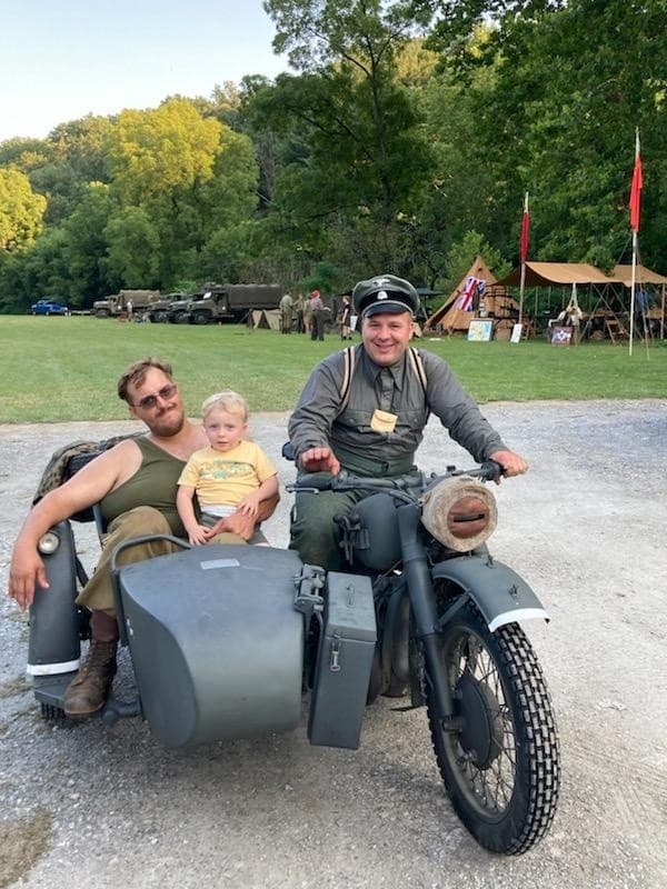 WWII Encampment and Ma Pa Motorcar Rides in Muddy Creek Valley photo 1