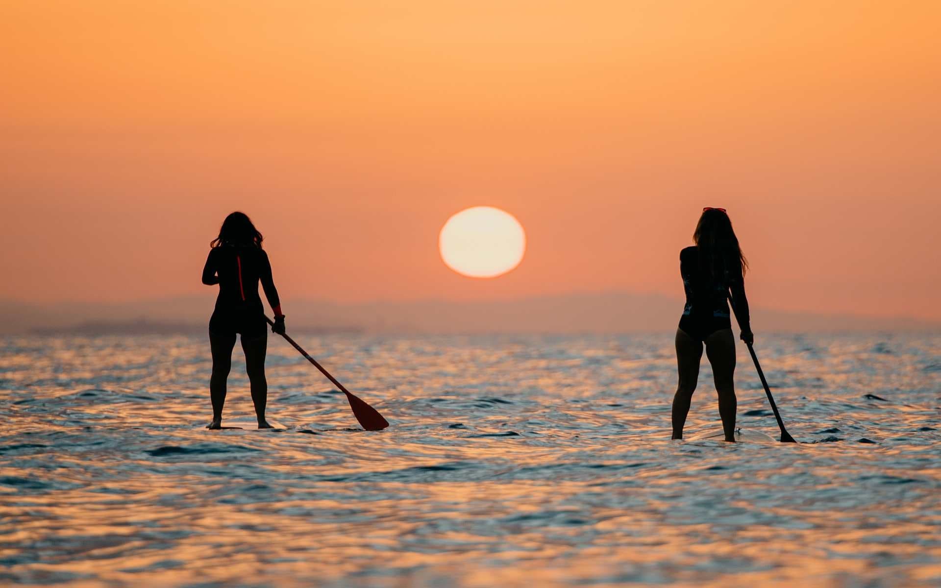 Water Activities & Marillum: Paddle Surf by Night at Costa Daurada