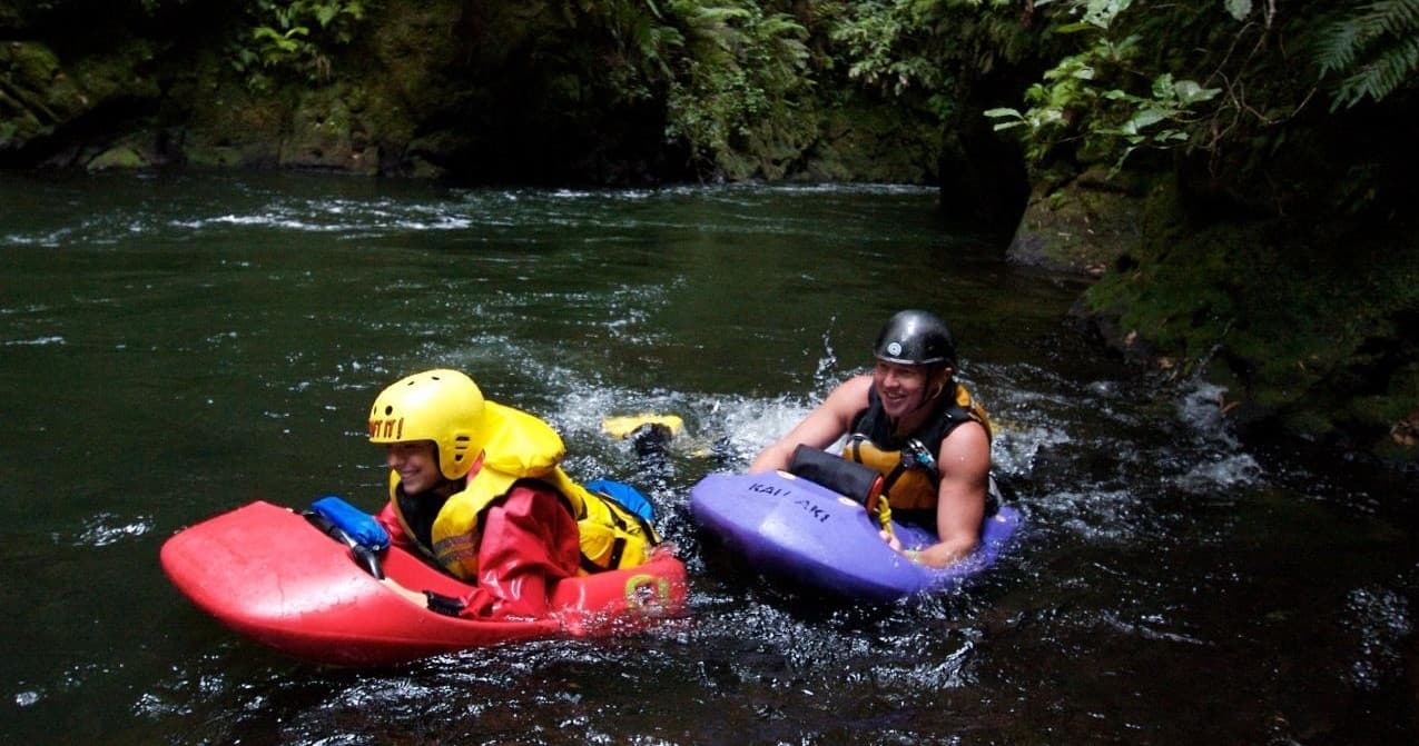 Experience the Ultimate Kaituna River Rafting and Sledging Adventure in Rotorua