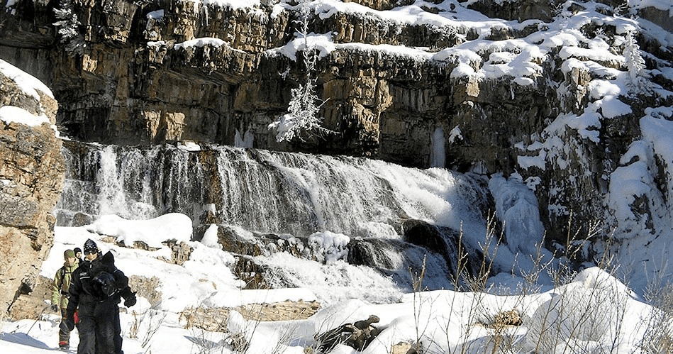 Granite Hot Springs Snowmobile Tour by Teton Tour Co.
