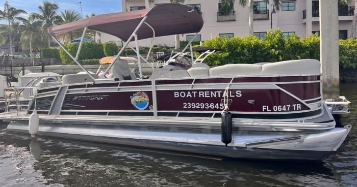 Discover Naples by Water: 2023 23ft Starcraft Pontoon SLS Adventure