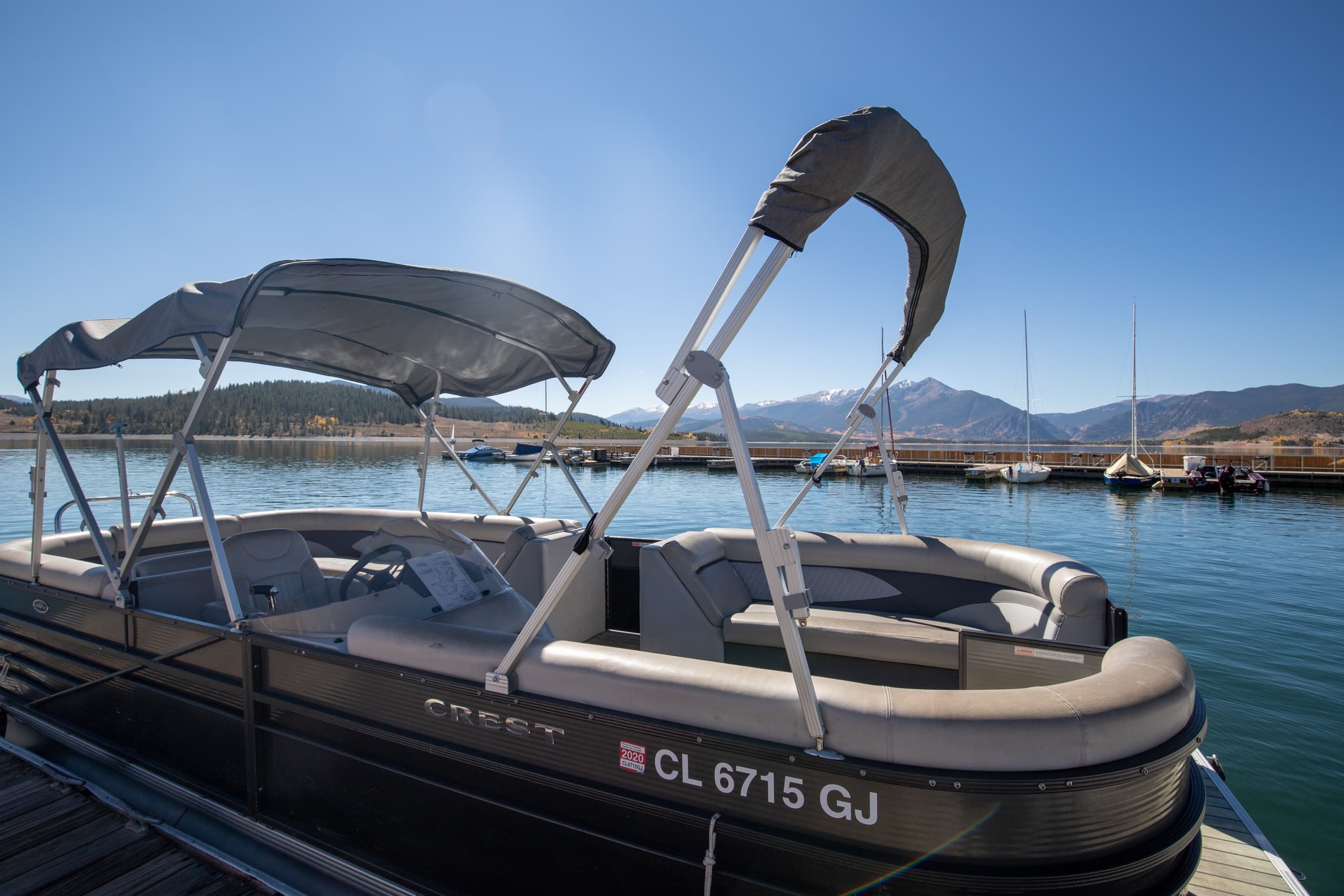 Pontoon Rentals at Dillon Marina, Colorado