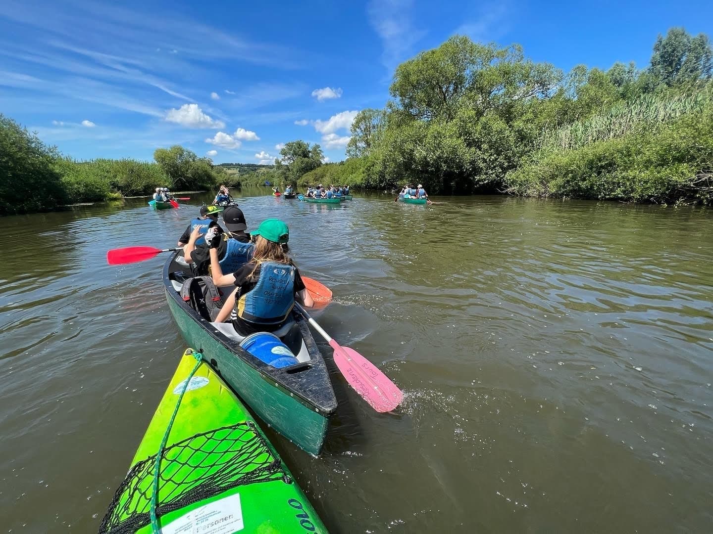 Two-Day Canoe Tour with Weilburger Touristikbetriebe