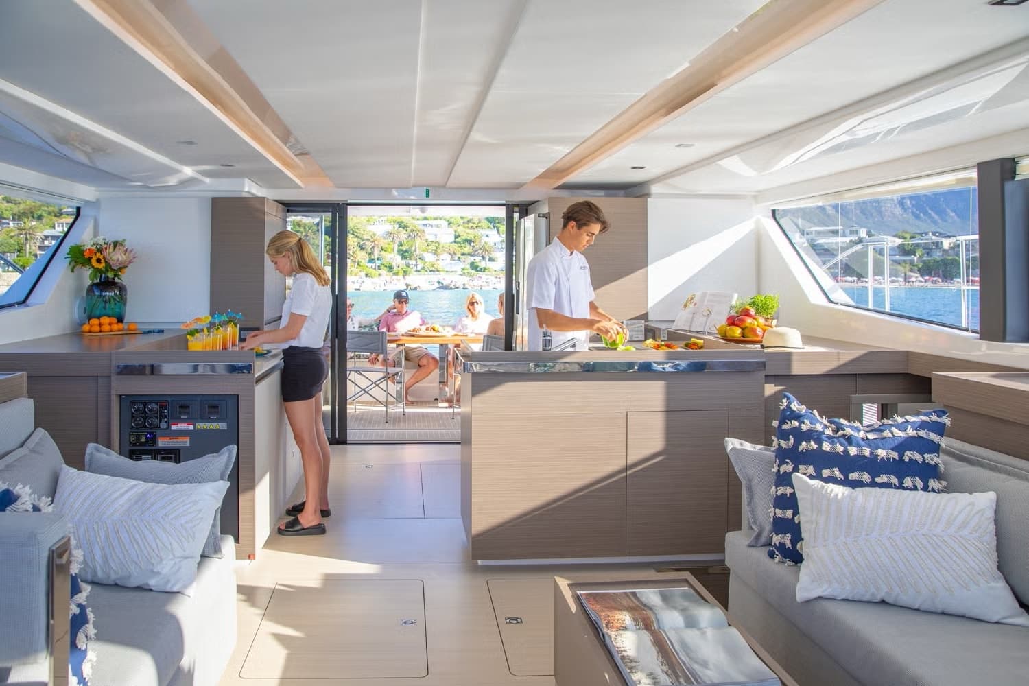 Sunset on Cat’s Meow: Private 46' Leopard Power Catamaran Cruise in Sarasota photo 2