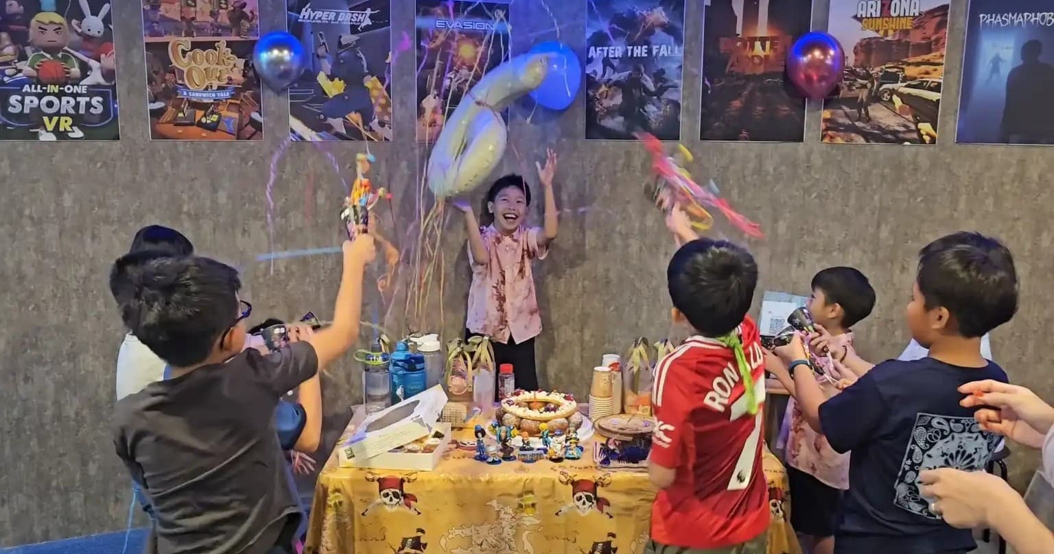 VR Birthday Parties for Kids at The VR Club Singapore