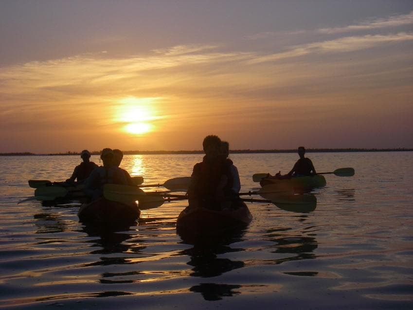 Sunset Kayaking Tour at Haulover Canal, Palm Bay FL