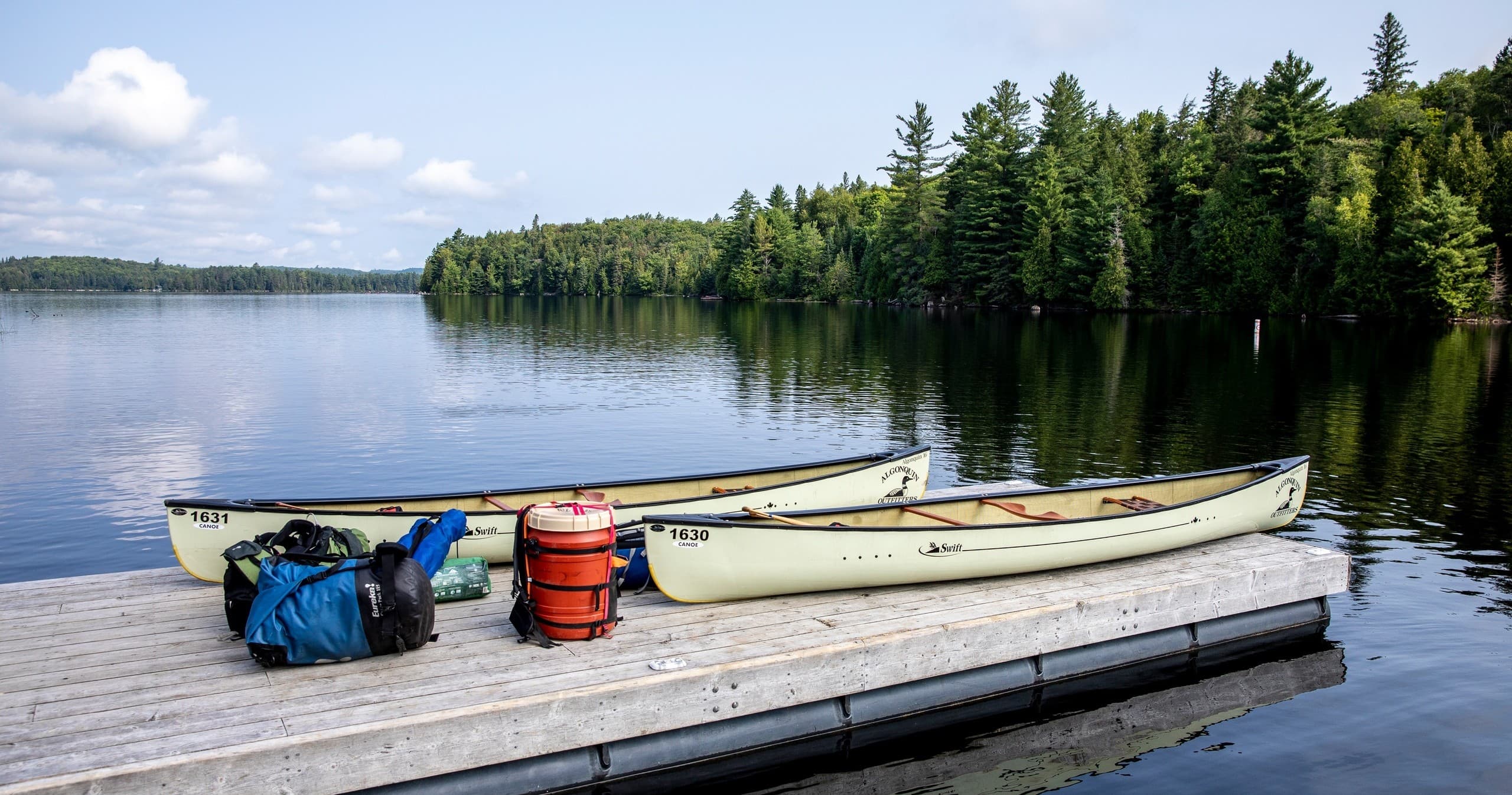 Canoe Trip at Algonquin Outfitters - Oxtongue Lake