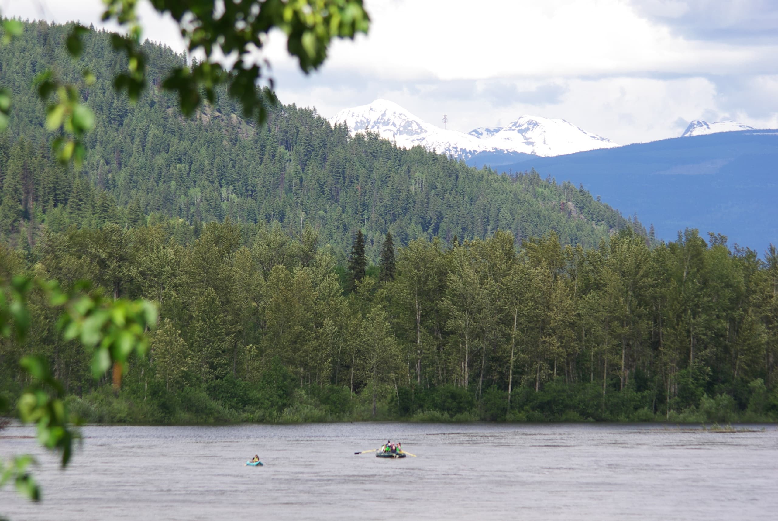 North Thompson River Rafting with Riverside Adventures