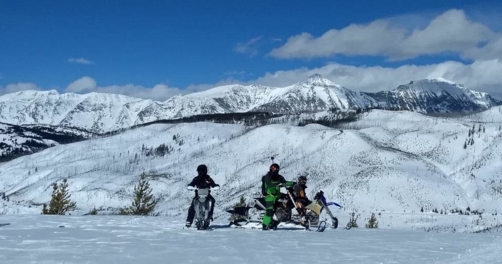 Snowbike Adventure at SnowBike Nation in Kalispell