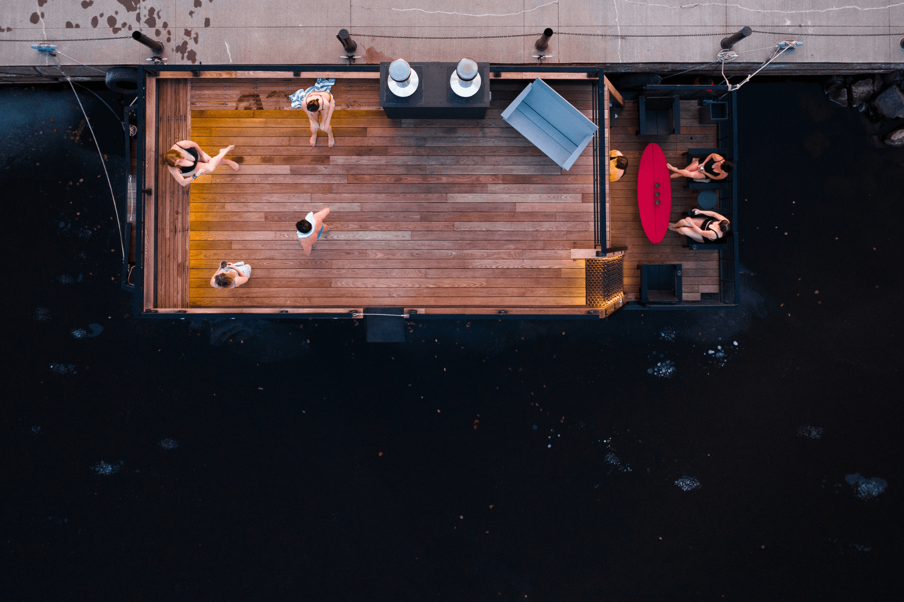 Unwind in Duluth: Floating Sauna Under the Lights Near Bentleyville