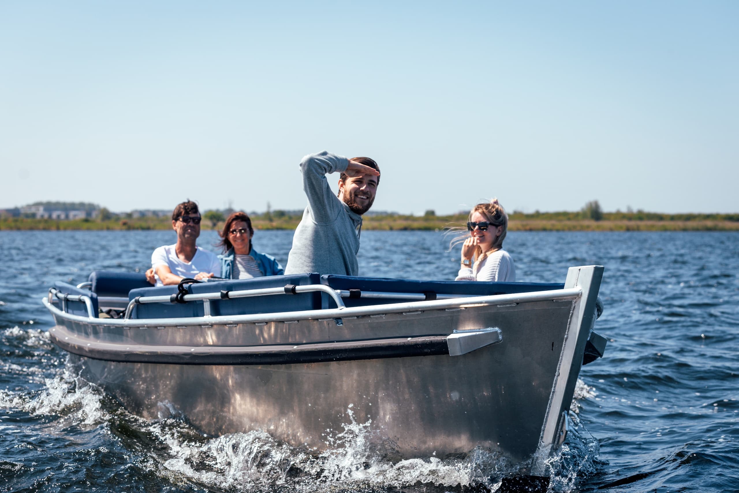 Electric Sloop Boat Trips with Boei2 in Almere