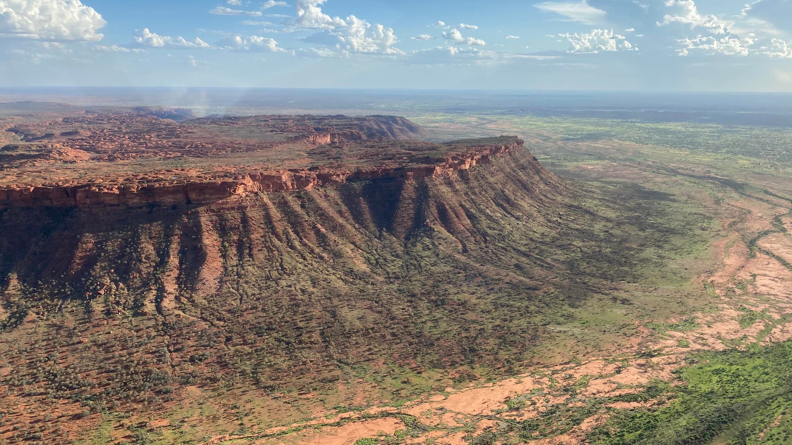 Land Adventures with Ayers Rock Helicopters at Kings Canyon
