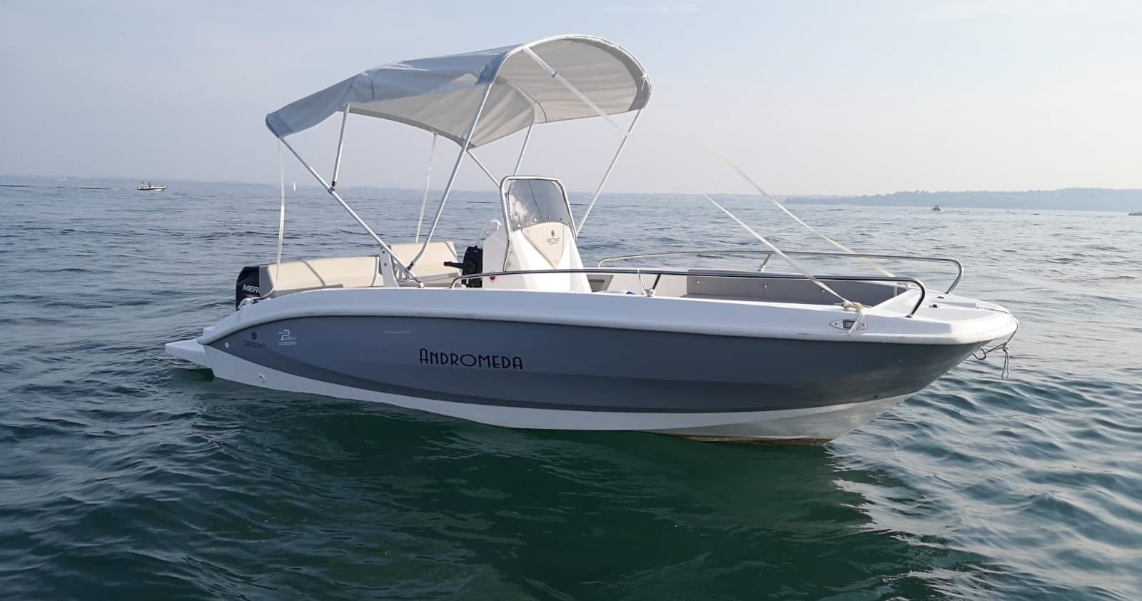 Explore Lake Garda in Style with the Andromeda 580 Open Boat Experience