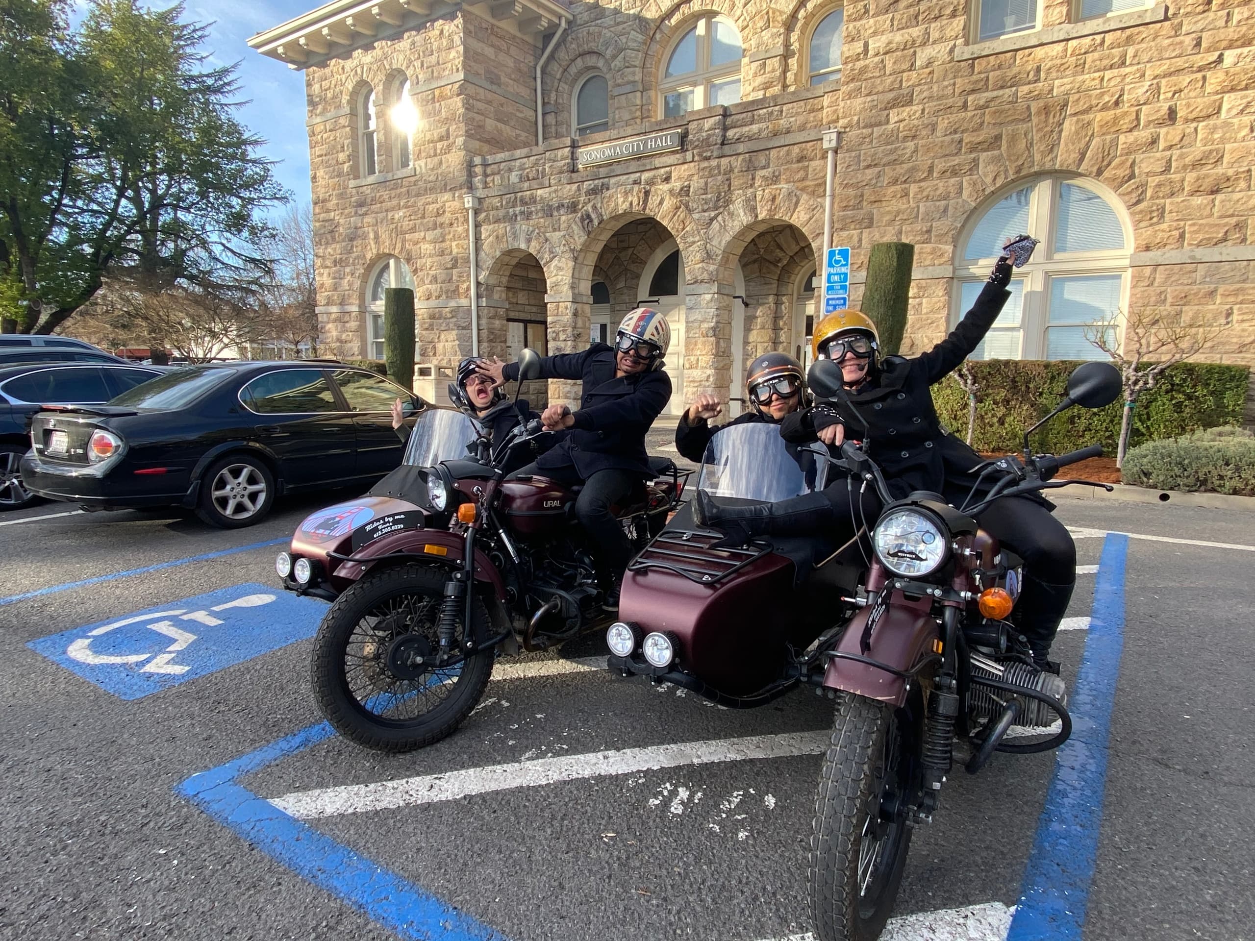 Napa Valley Sidecar Wine Tour with Rides by Me