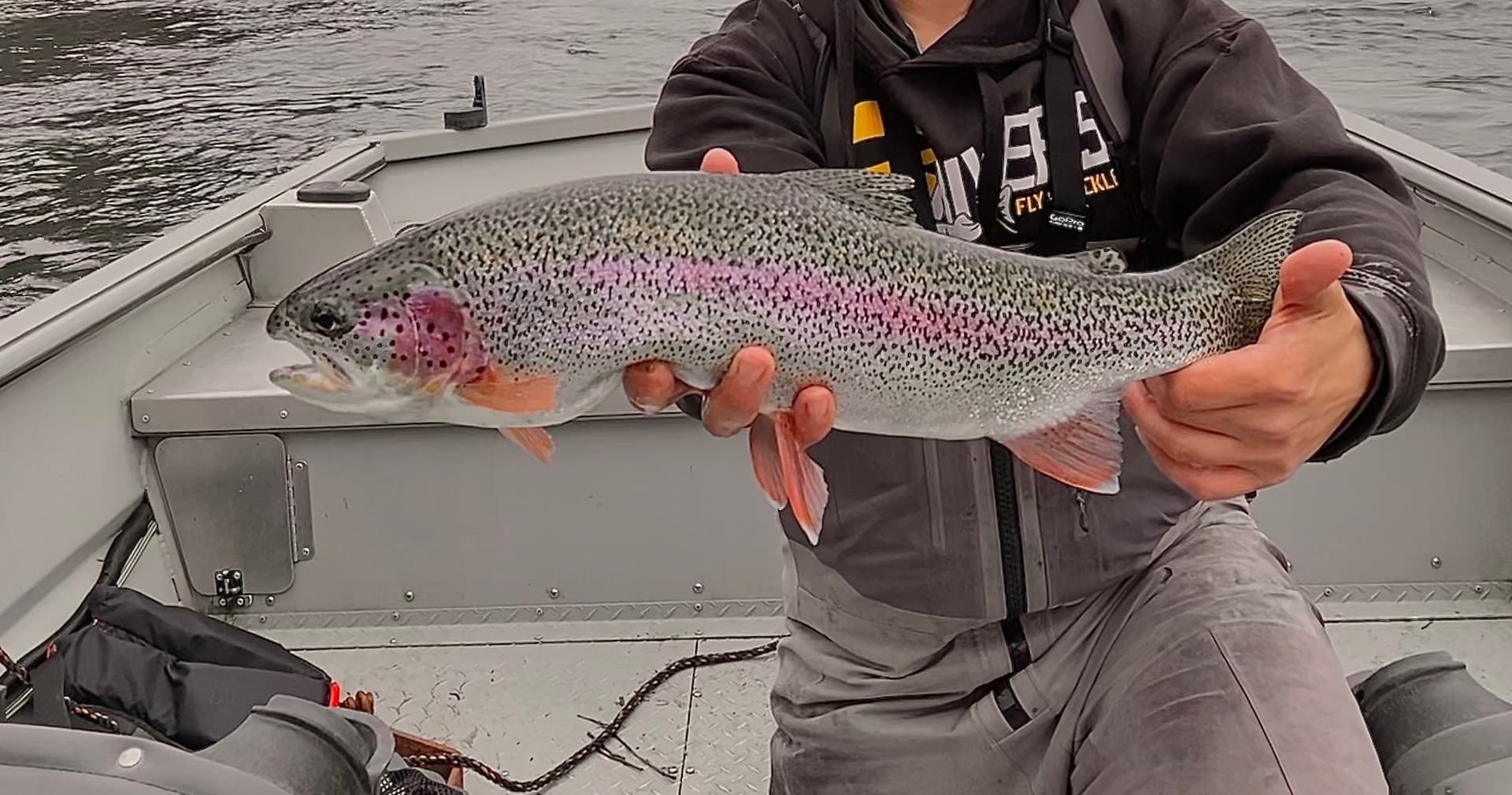 River Fly Fishing with Berg's Frontier Fishing Guides in Wasilla