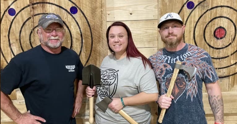 Land Adventures with Mountain Man's Axe Throwing & Grub