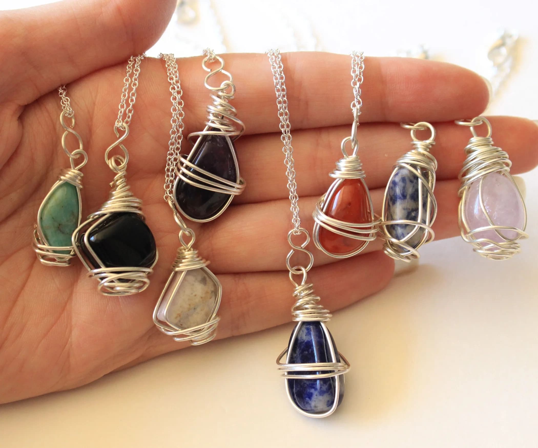 Crafting Crystal Jewelry: Wire Wrapping Workshop in Port Royal, SC