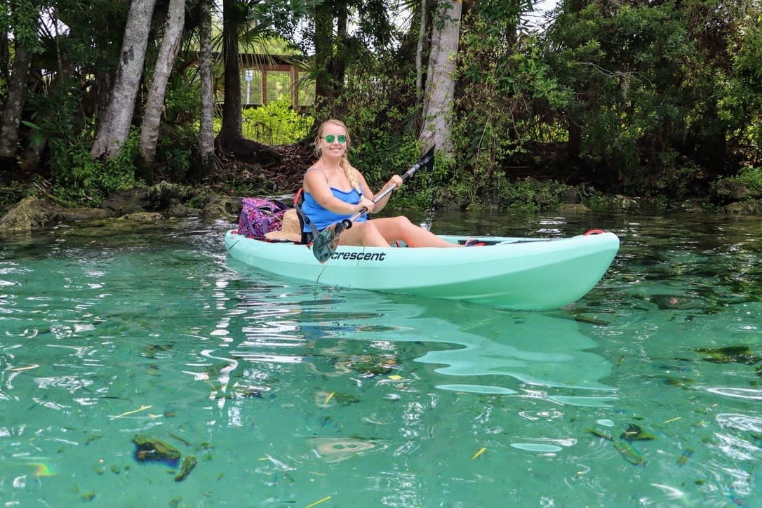 Three Sisters Springs Kayak Tour in Crystal River, FL