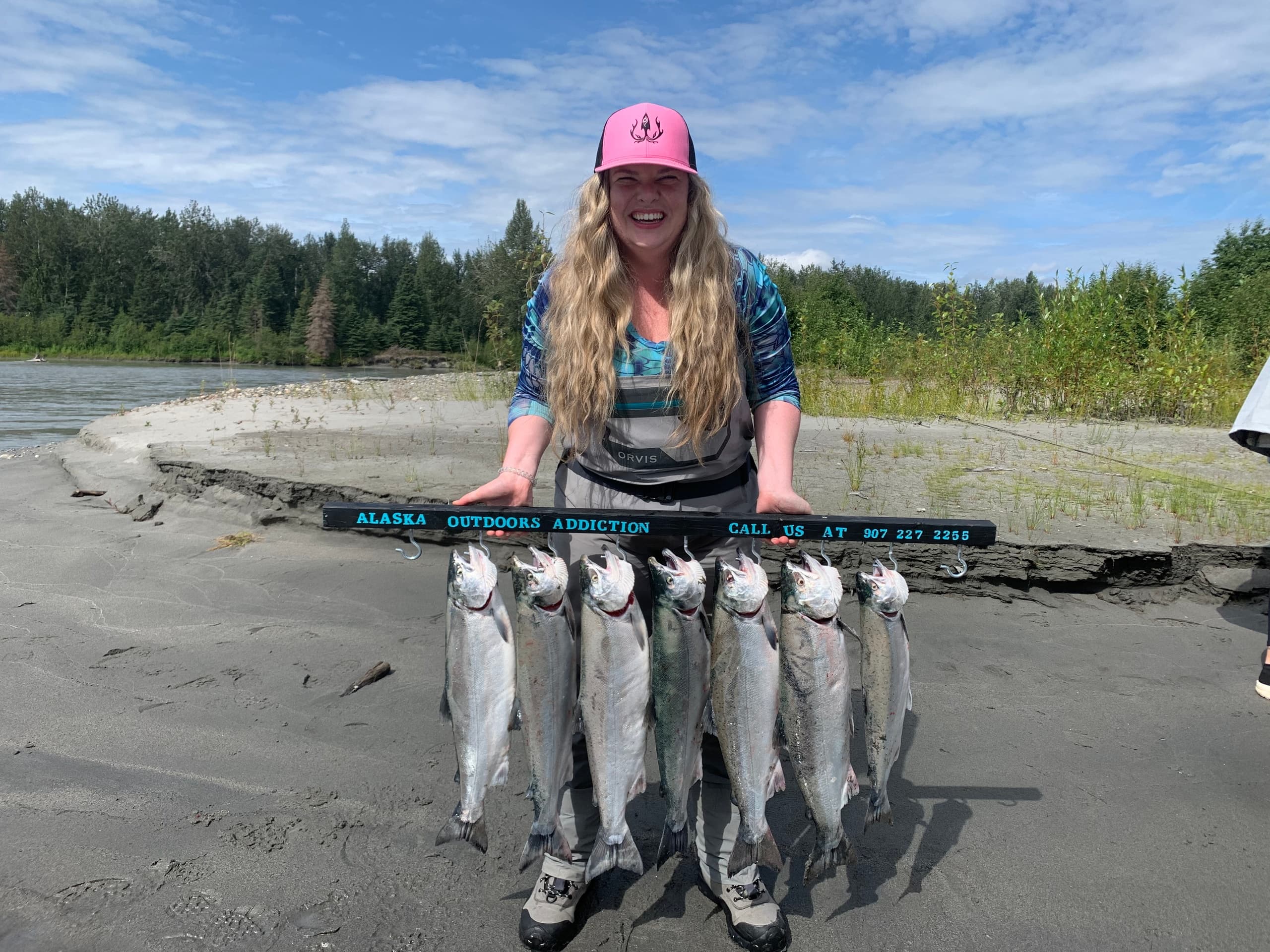 Susitna River Fishing with Alaska Outdoors Addiction in Willow