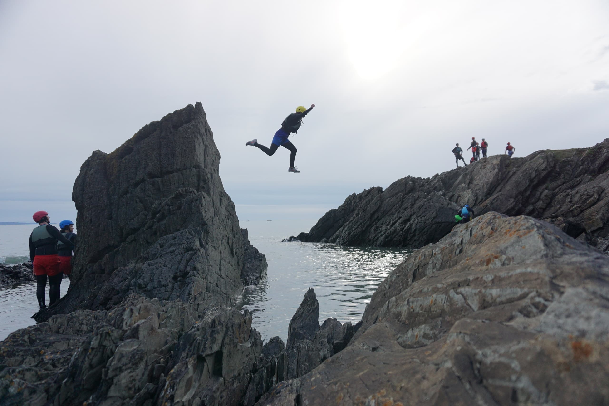 Croyde Coasteering Adventure with Coastal Adventures North Devon