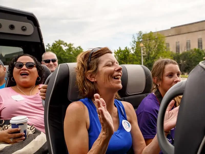 Open-Top DC Express: 2-Hour Convertible Bus Tour of Washington, D.C.