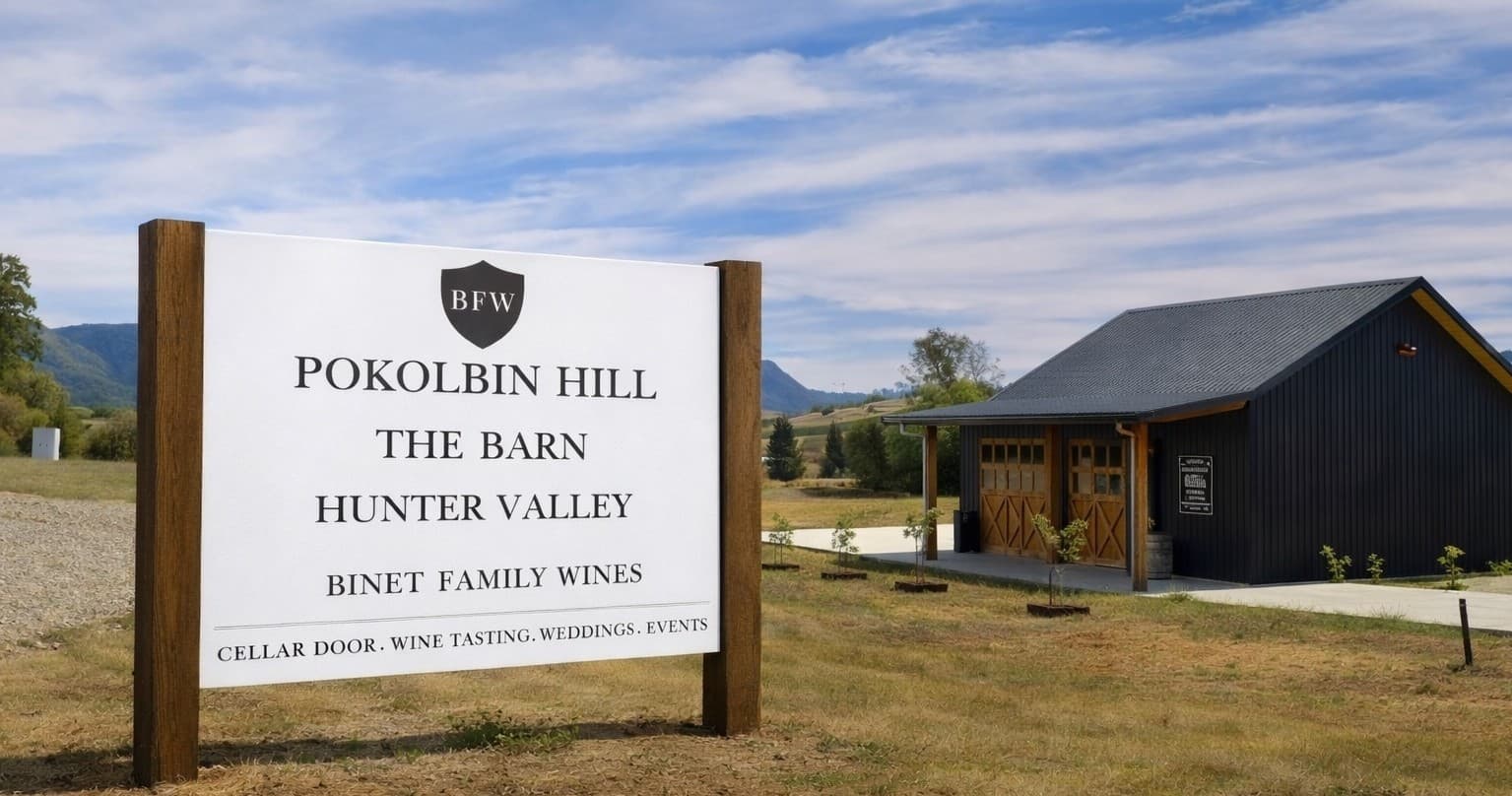 The Barn at Pokolbin Hill: Hunter Valley Weddings with Vineyard Views