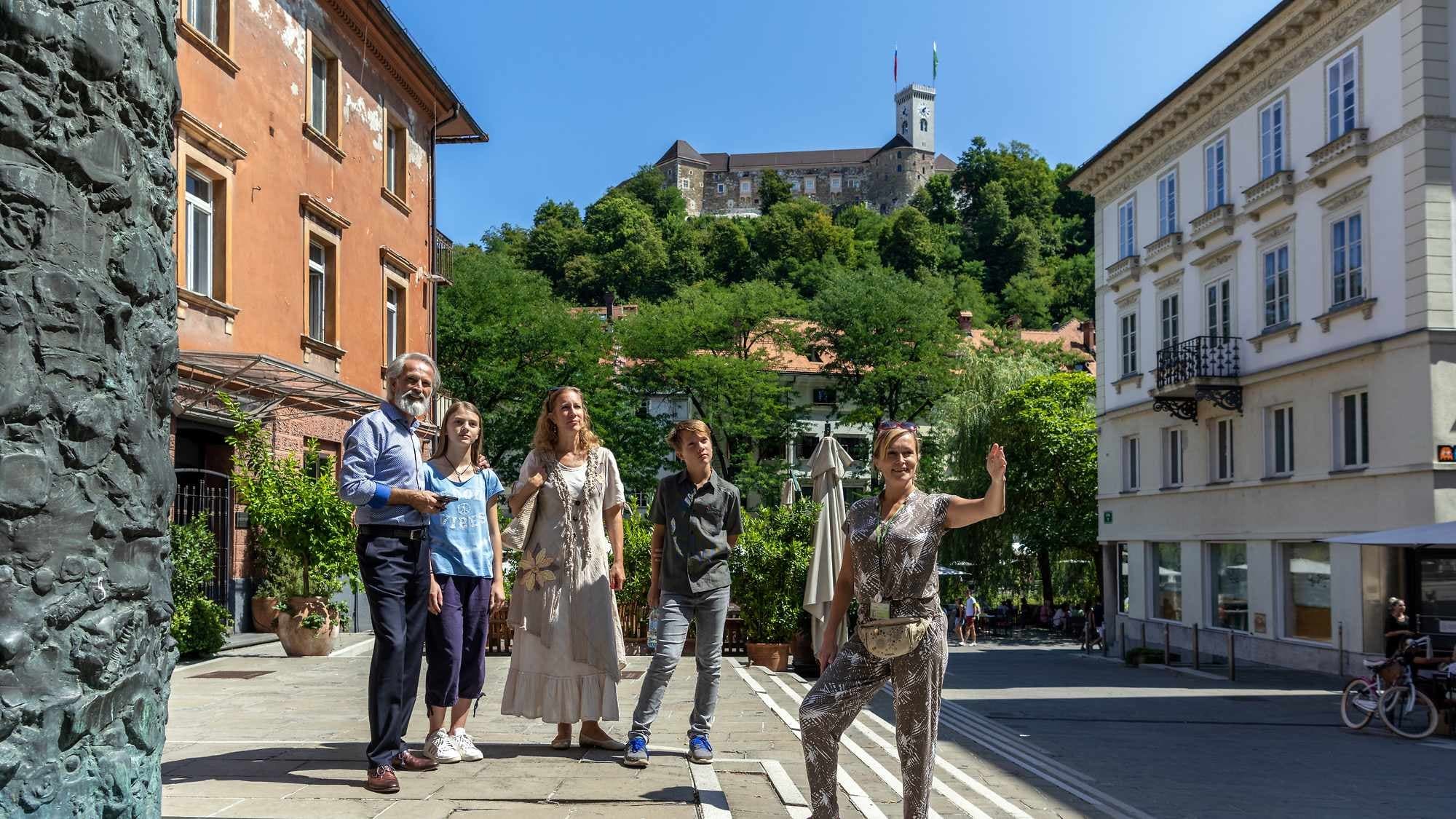 Historic Walking Tour with Ljubljana Tourism in Ljubljana
