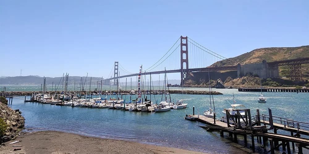 Sausalito Water Taxi Adventure Near Golden Gate Bridge