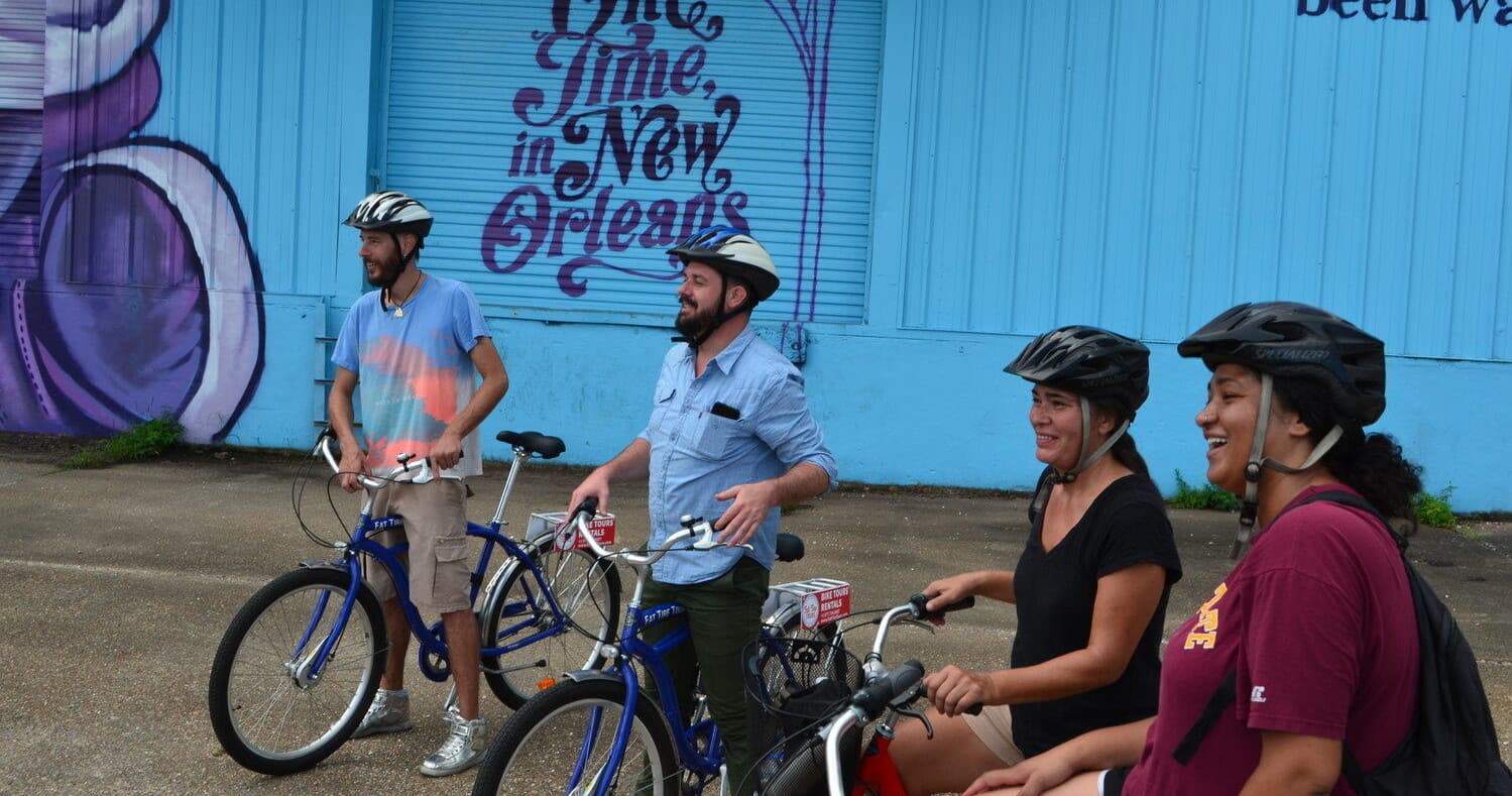 Combination Bike Tour with Paved Paradise New Orleans Bike Tours