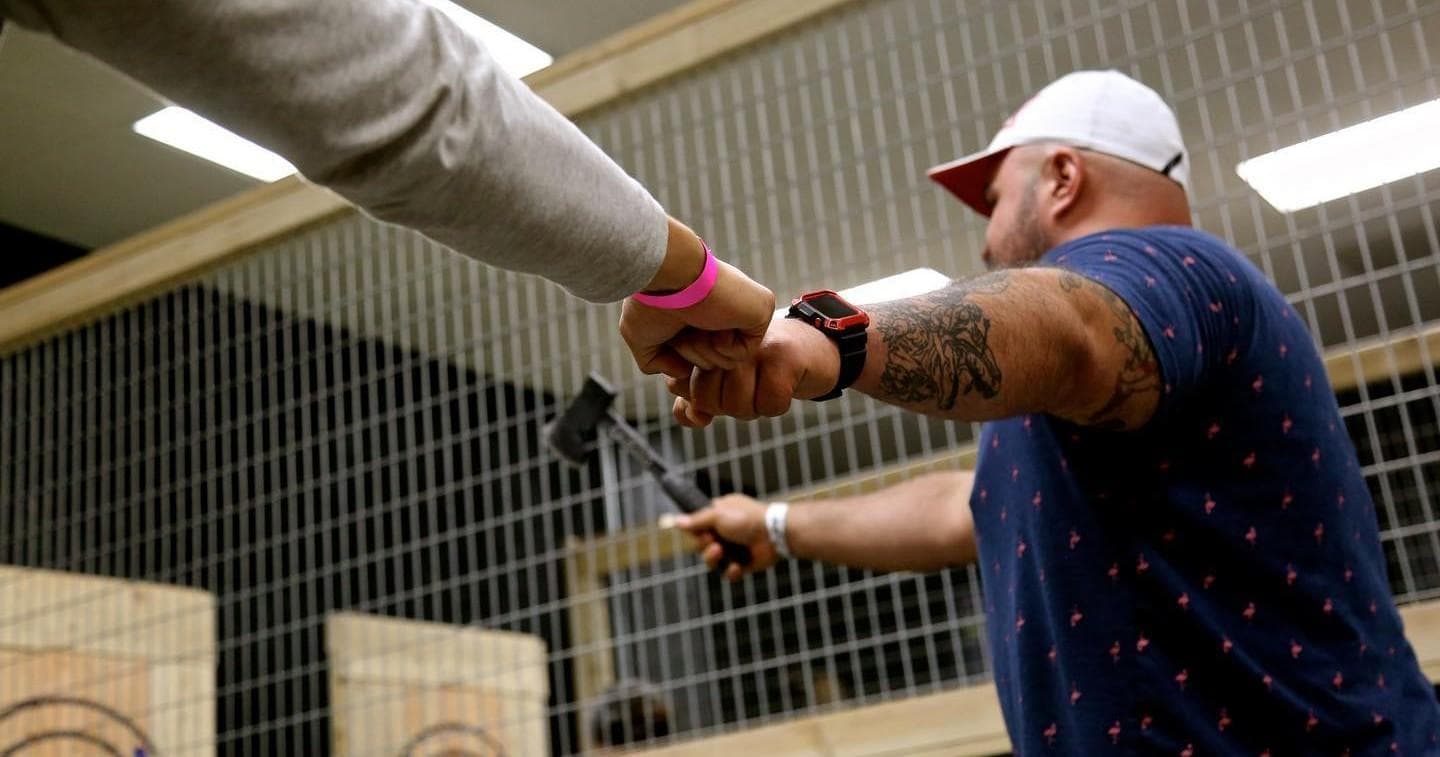 Axe Throwing Facility Buyout with Relaxe in El Paso