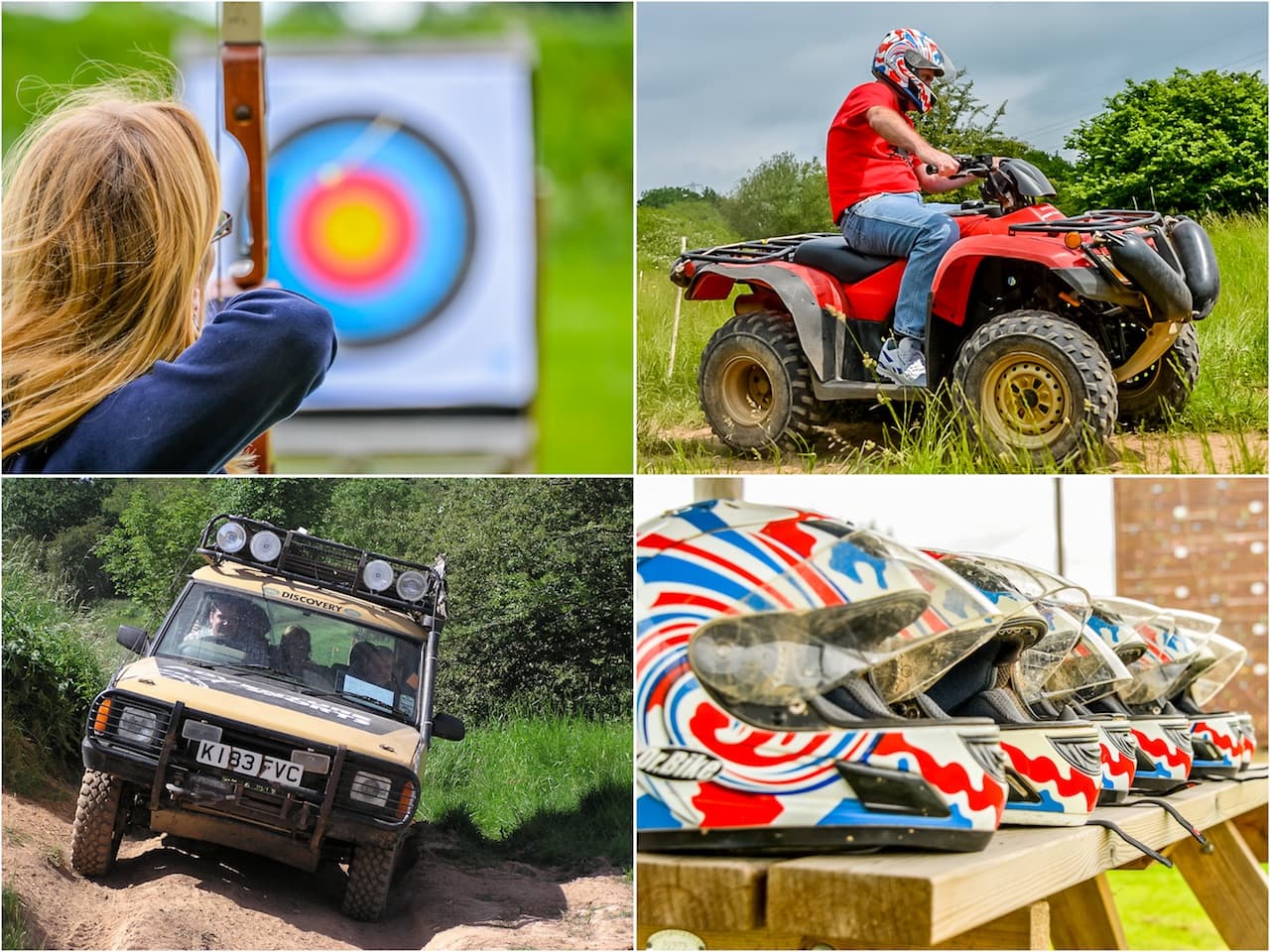 Customizable Mixed Activity Event Near Warwick: Driving, Shooting & Team Building Adventures