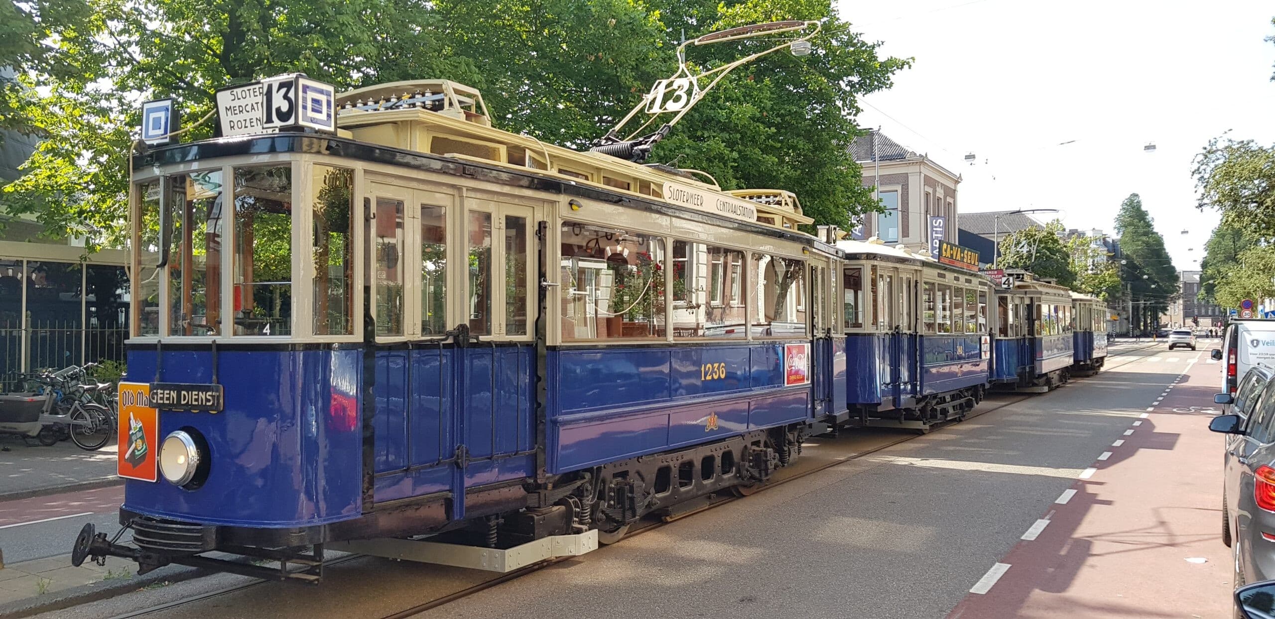 Historic Tram Ride Lijn 20: 30-Min Roundtrip from Dam Through Amsterdam