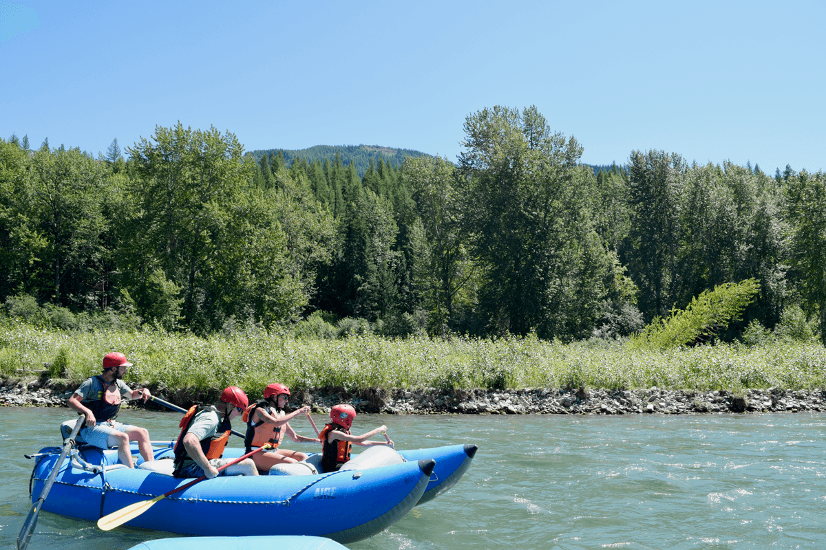 Ghostrider Family Adventure Rafting in Fernie, BC