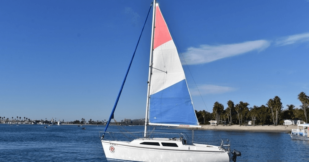 Sailing in Linda Vista, California