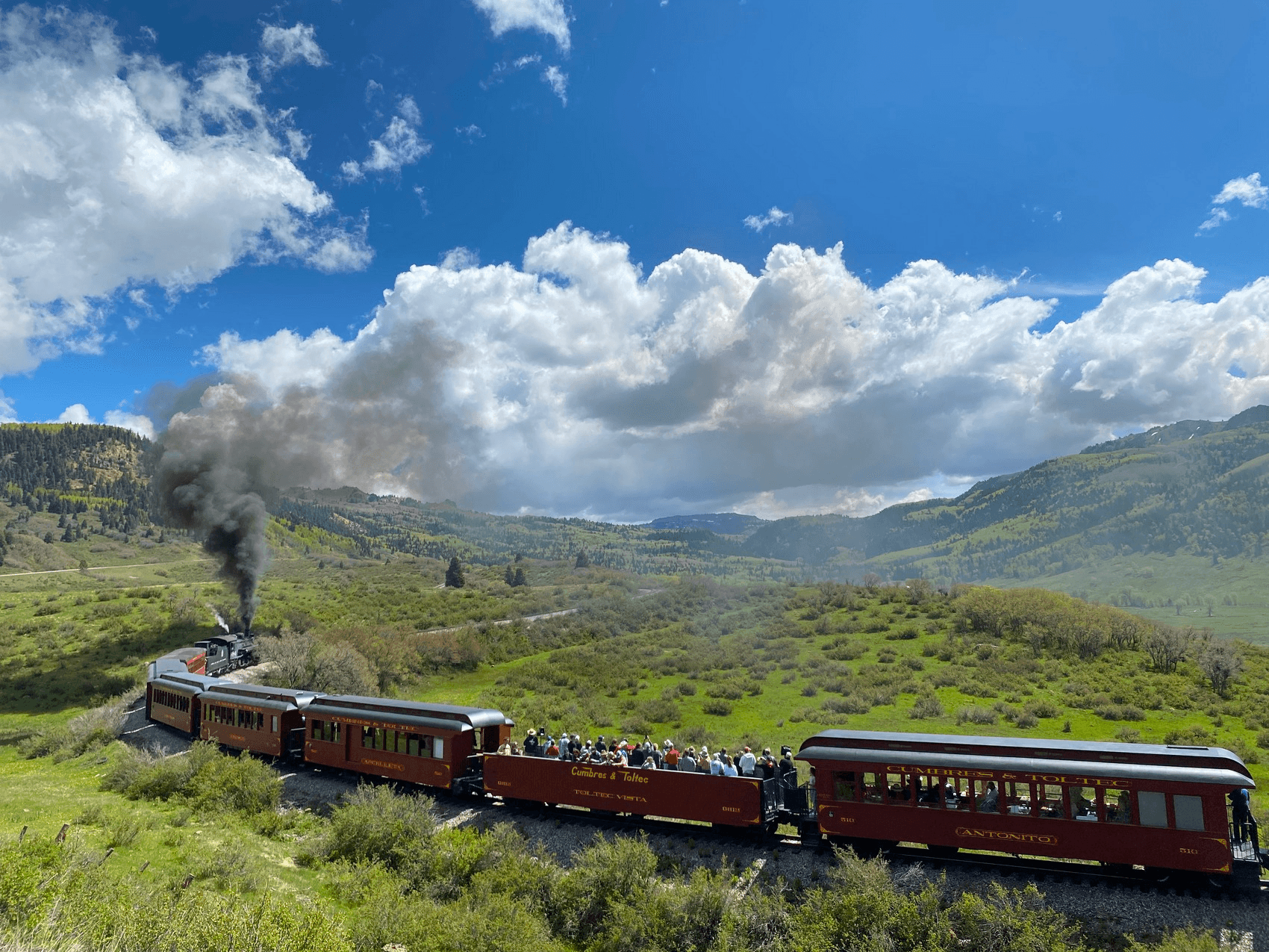Antonito to Chama Scenic Train Journey in Colorado