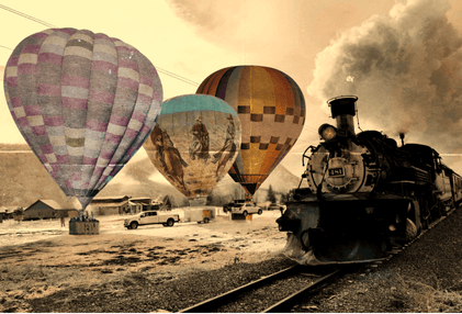 Durango Snowdown: Sunrise Hot-Air Balloon Flight Over the San Juan Mountains
