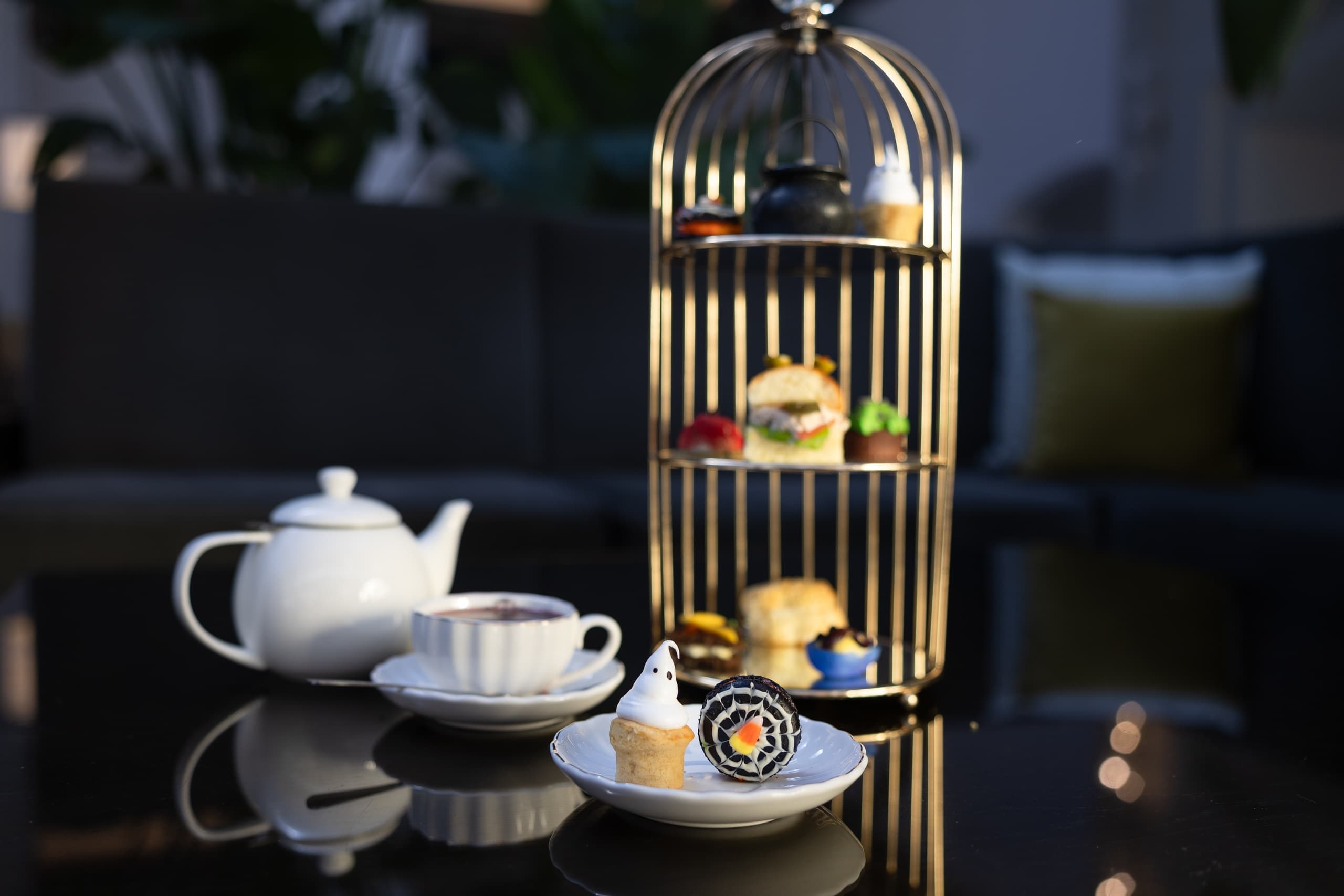 Experience the Spooky Charm of Tea-rrifying Afternoon Tea at Chateau Elan in Braselton, Georgia