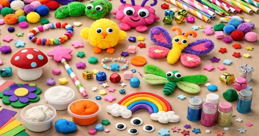 Hands-On Kids Crafts in Toronto: JoJoFun Craft Station for Events