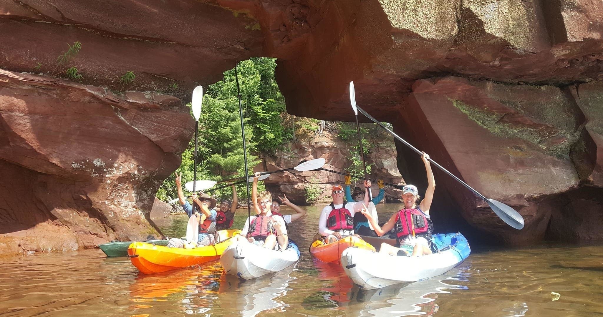 Meyers Beach Kayaking fleet