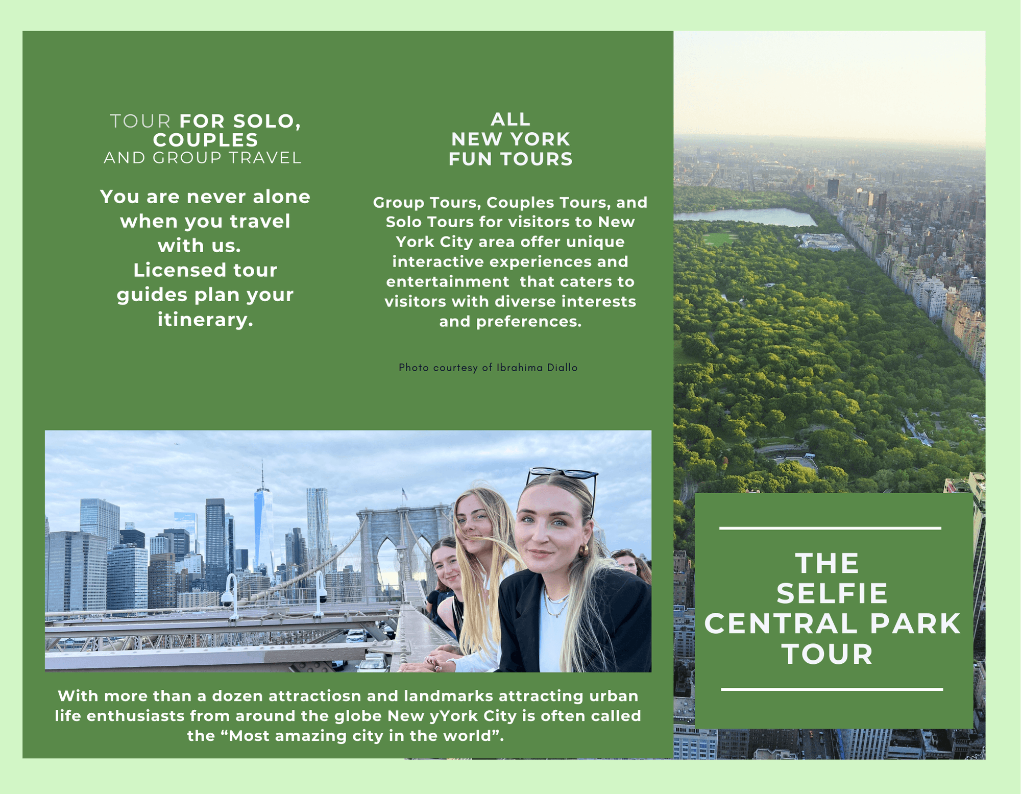 Central Park Photo Tour with All New York Fun Tours
