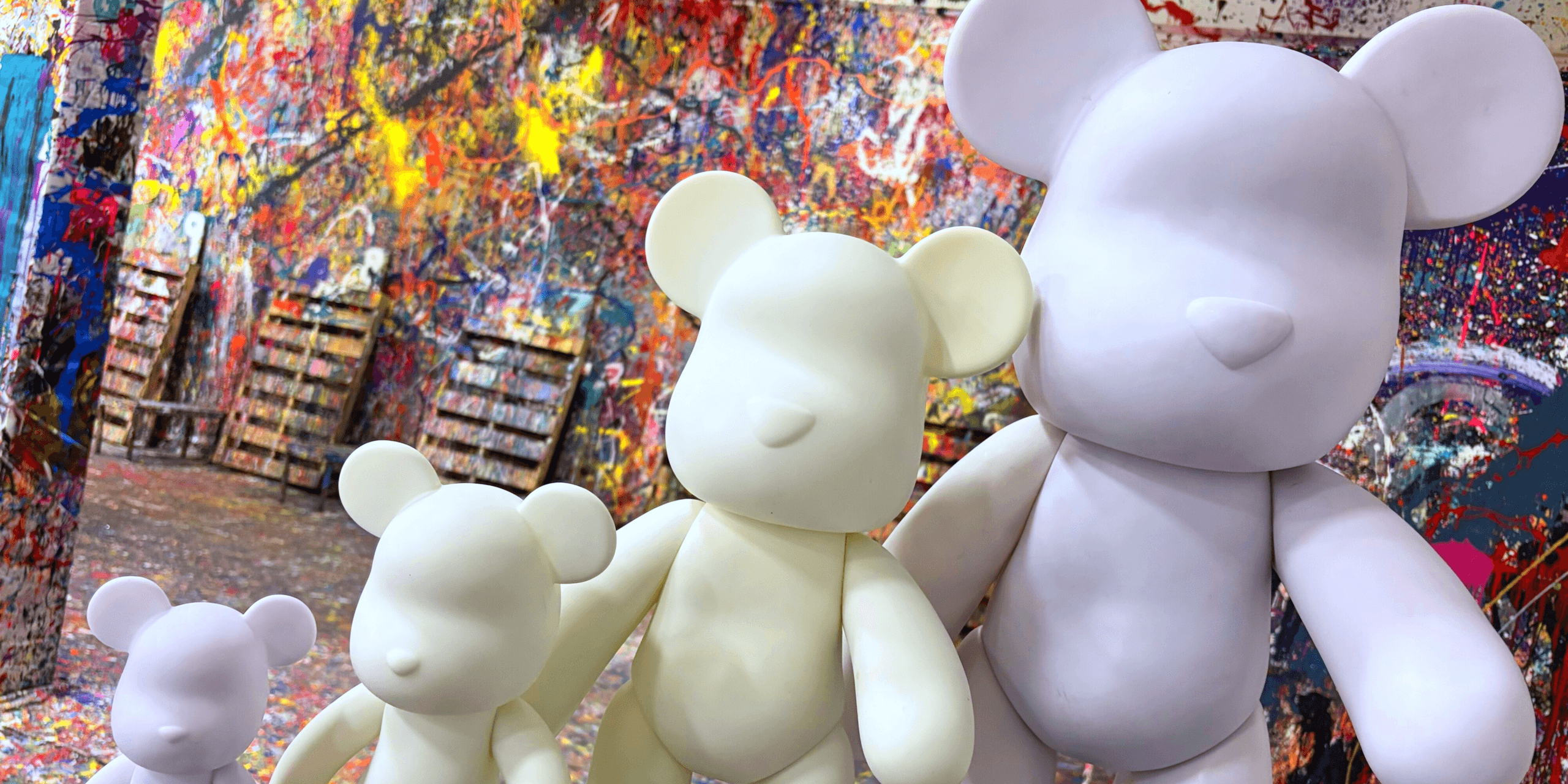 Glow Drip Bear: Neon Blacklight Paint Experience in Sandy Springs photo 1