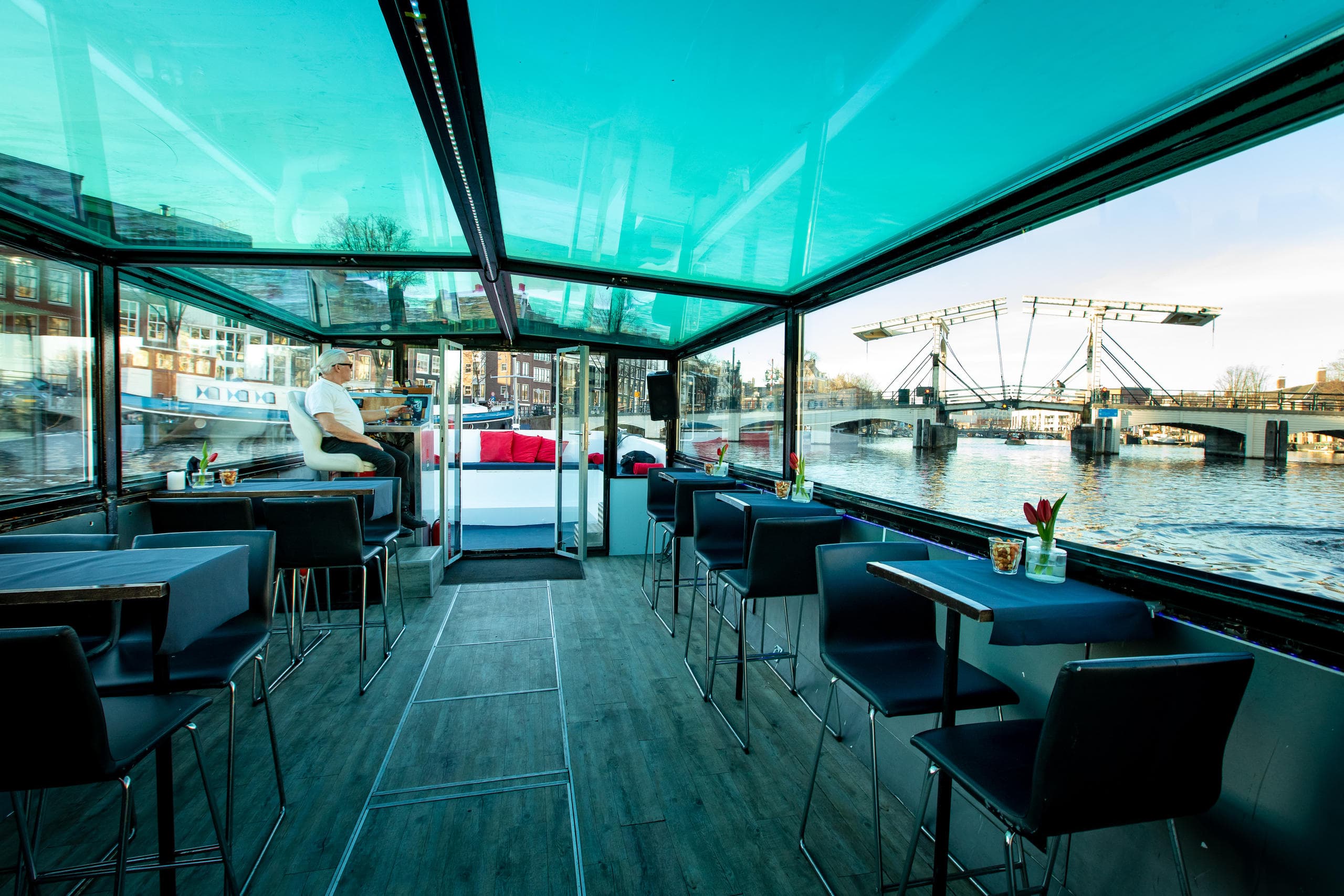Canal Cruises with Boat Amsterdam in North Holland