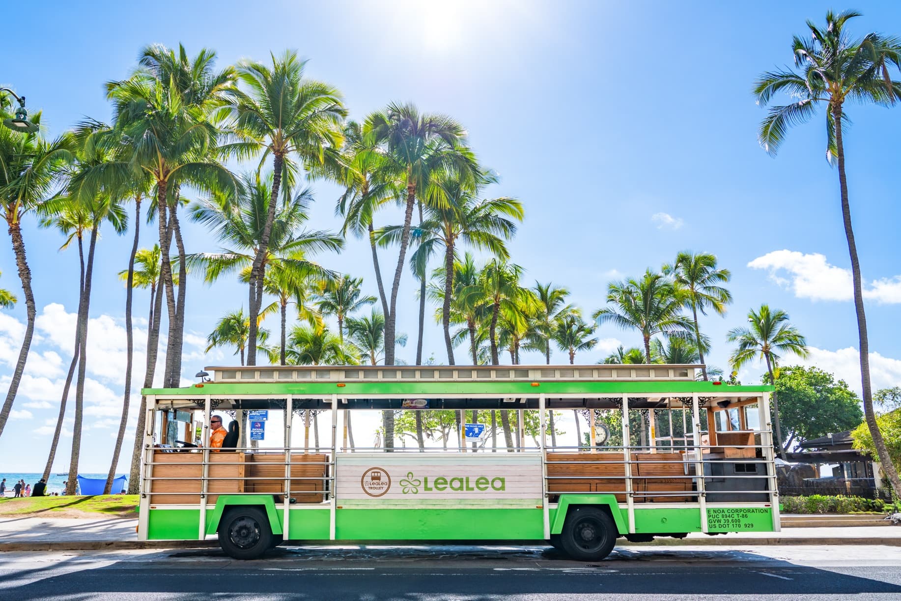 Oahu Trolley Pass Adventures with Lea Lea Tours
