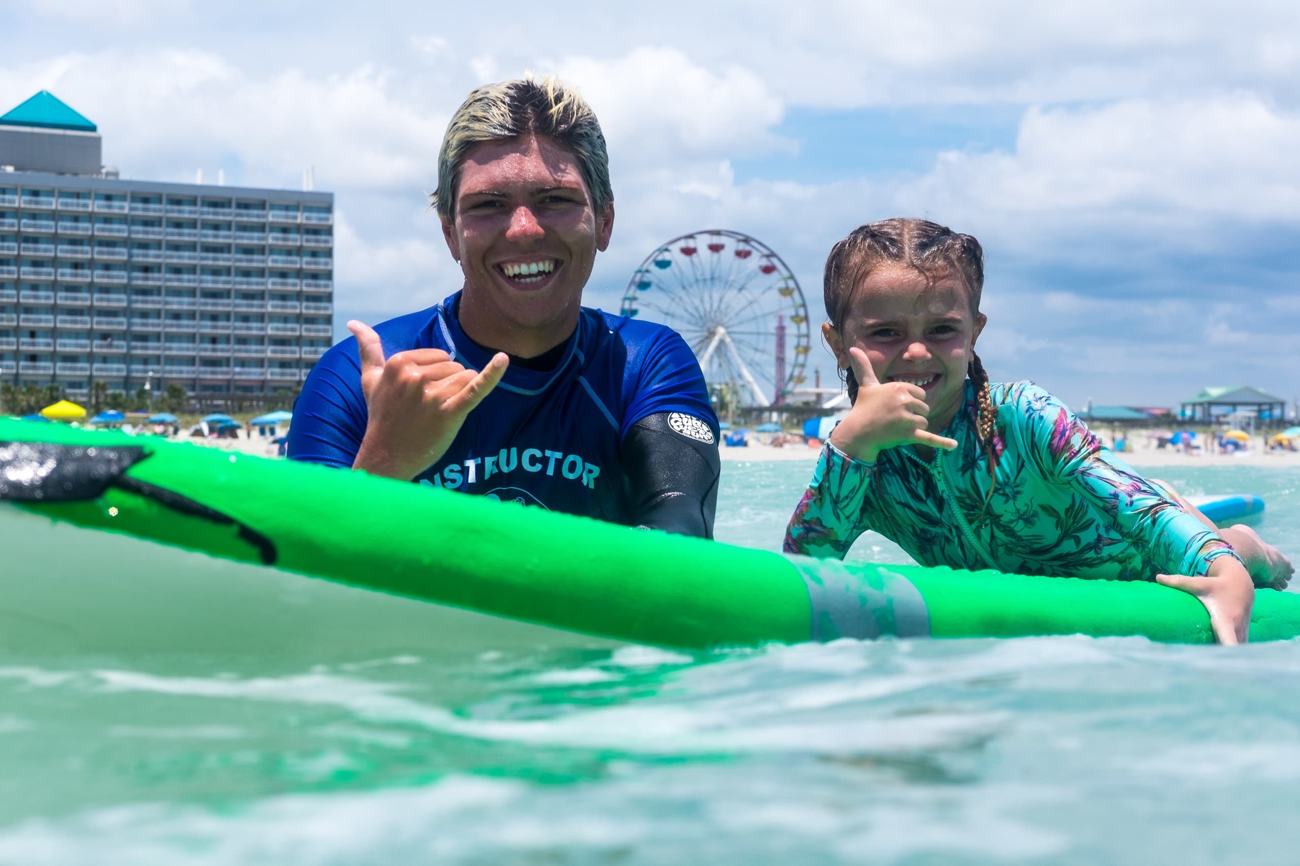 Water Activities at Tony Silvagni Surf School: Soft Top Surfboard Rentals